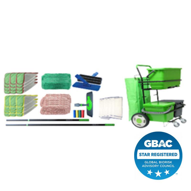 CPI 5D ECafeteria Microfiber Cafeteria Cleaning Kit Intelligent cpi-5d-ecafeteria-microfiber-cafeteria-cleaning-kit-intelligent