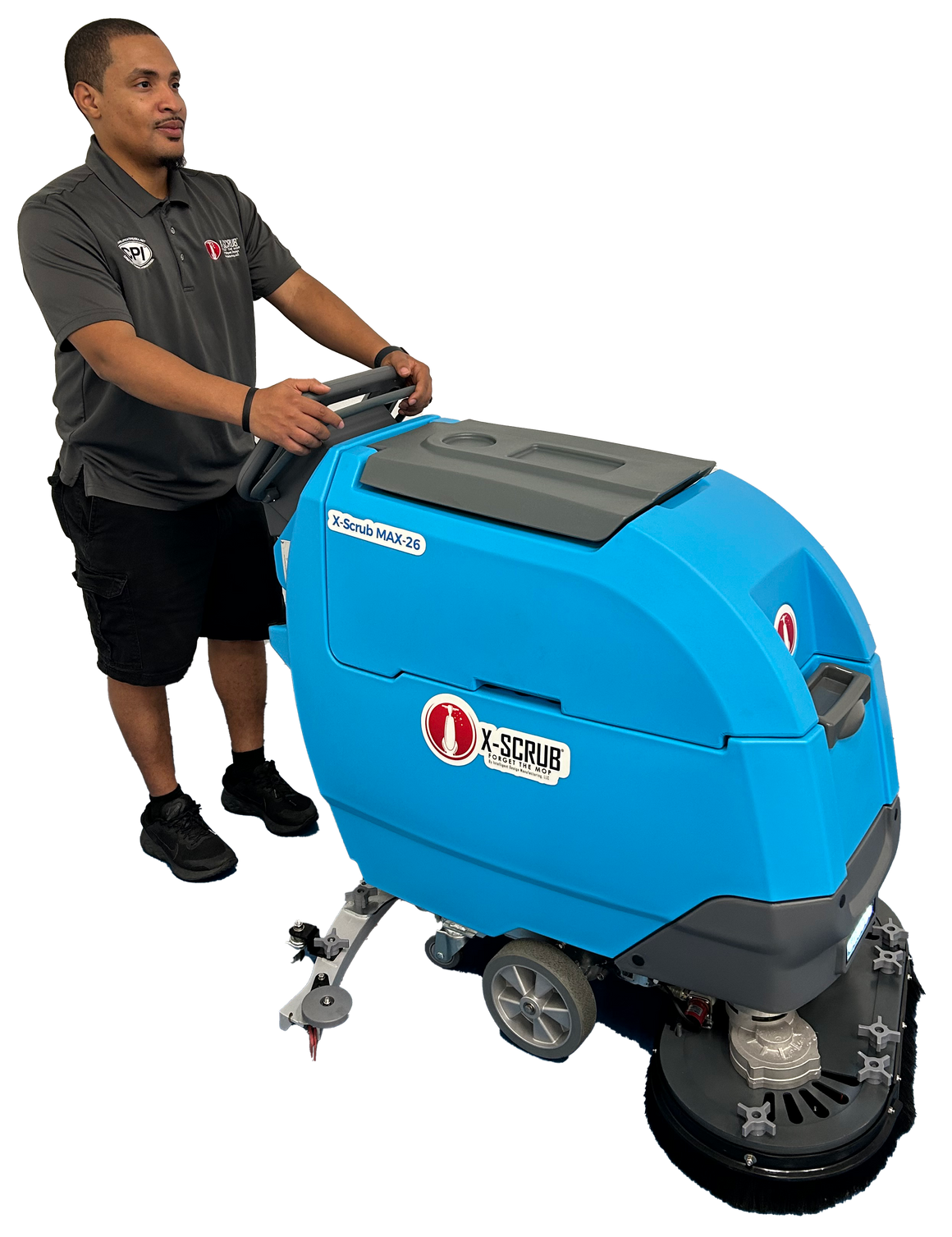 X-Scrub MAX 26 Walk-Behind Floor Scrubber, Traction Drive – Intelligent ...